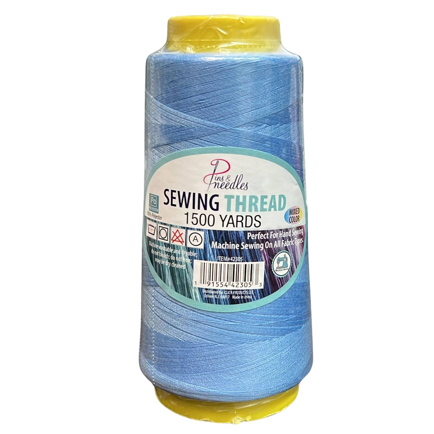 1500 Yards Pins & Needles Sewing Thread