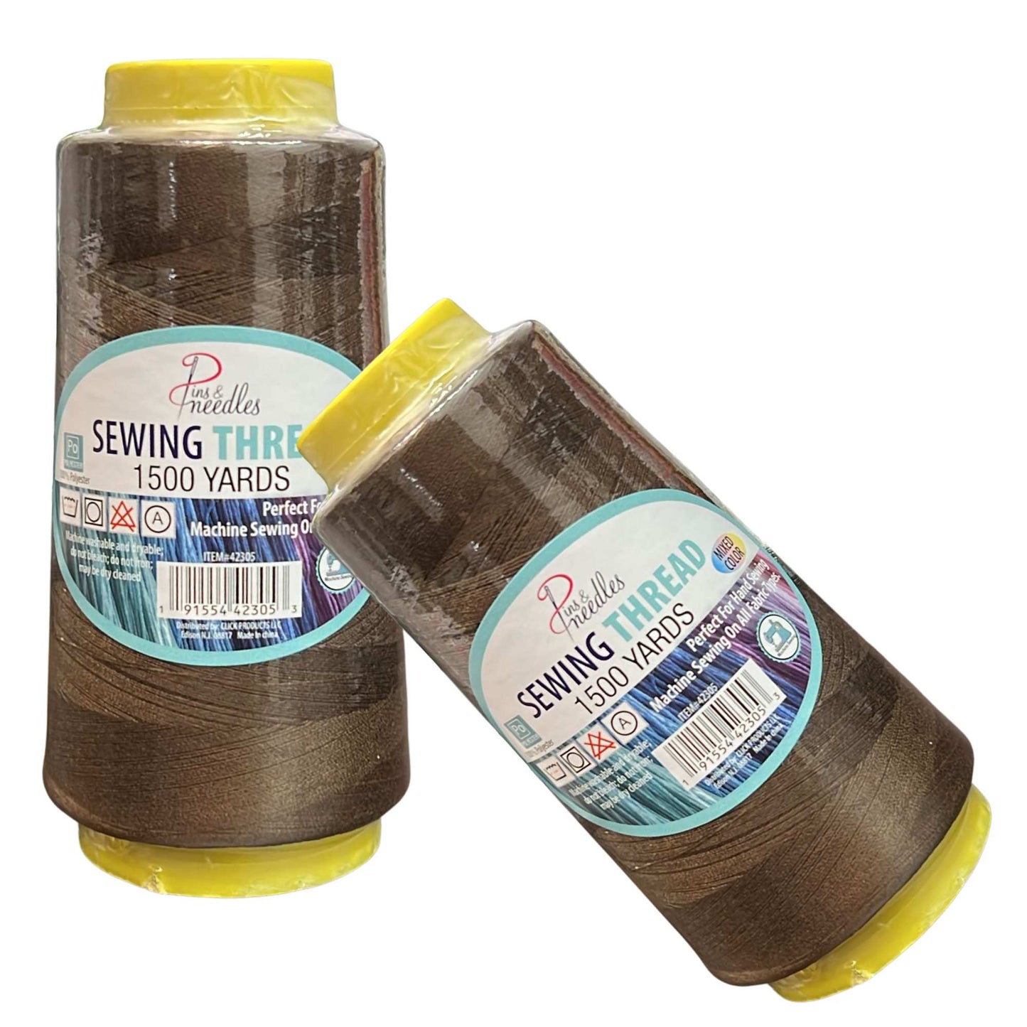 1500 Yards Pins & Needles Sewing Thread