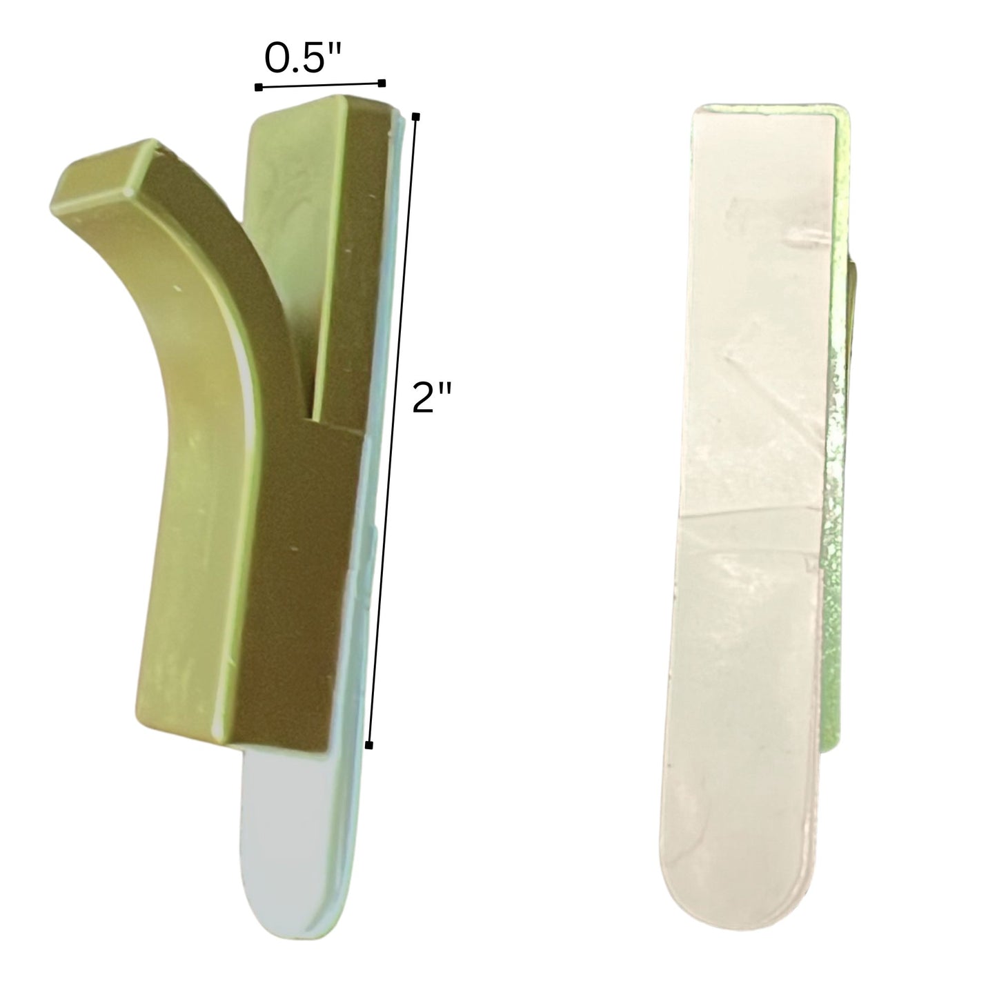 2" Adhesive Golden Hooks