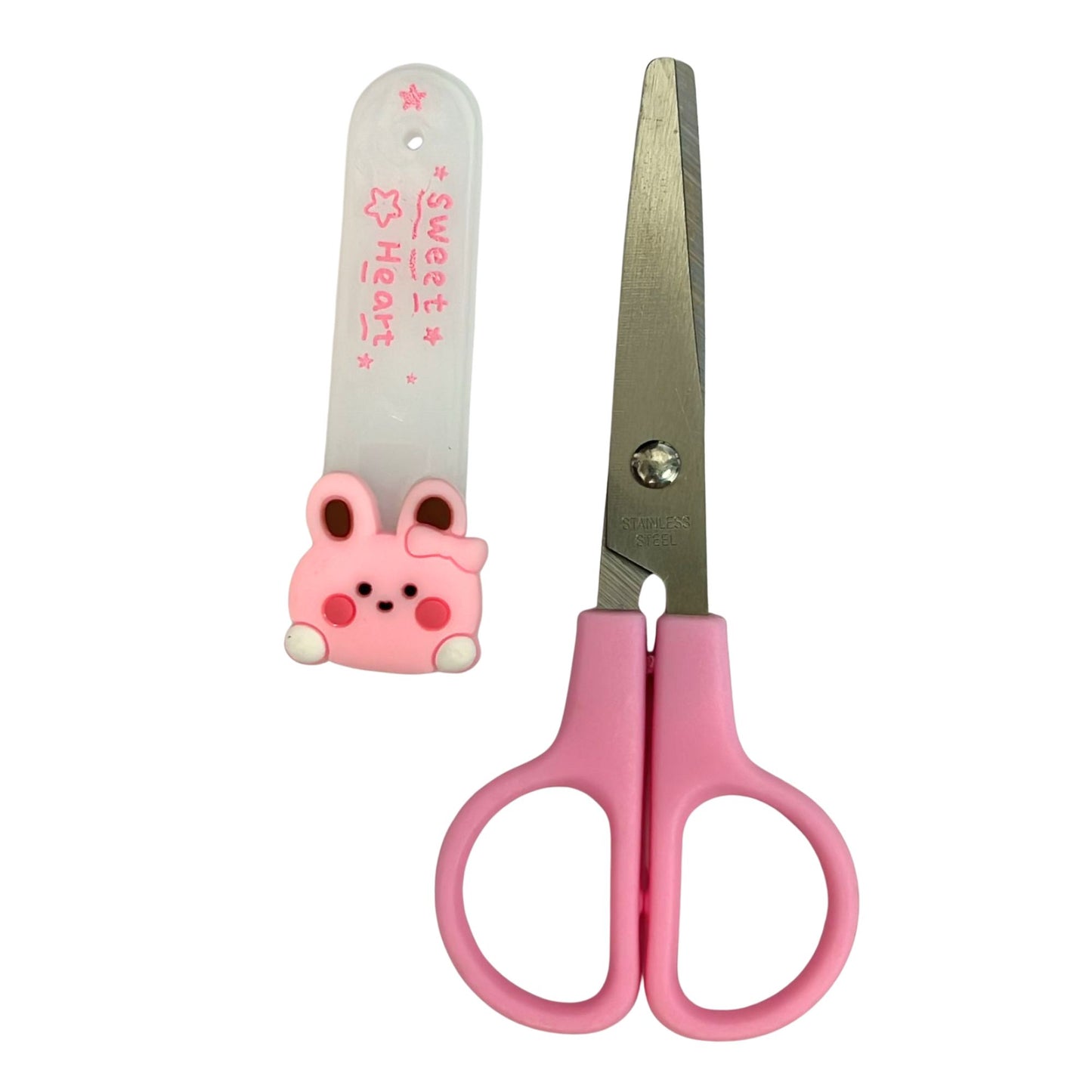 5'' Safety Toddler Scissors with Protective Cover