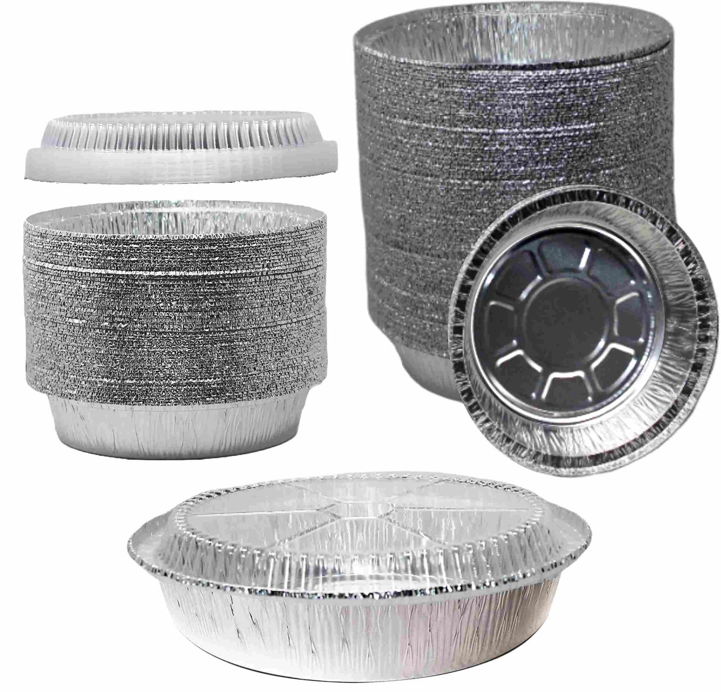 Clear Dome Lids for Aluminum Round Pan