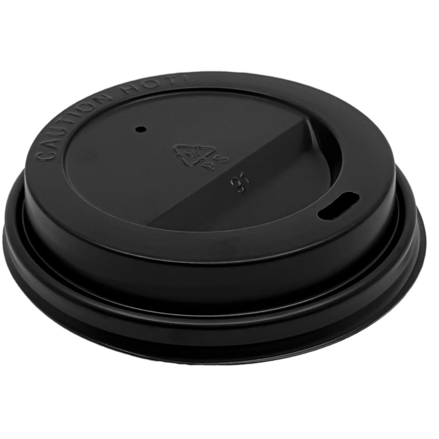 Colored Heaven Hot Cups with Black Lids
