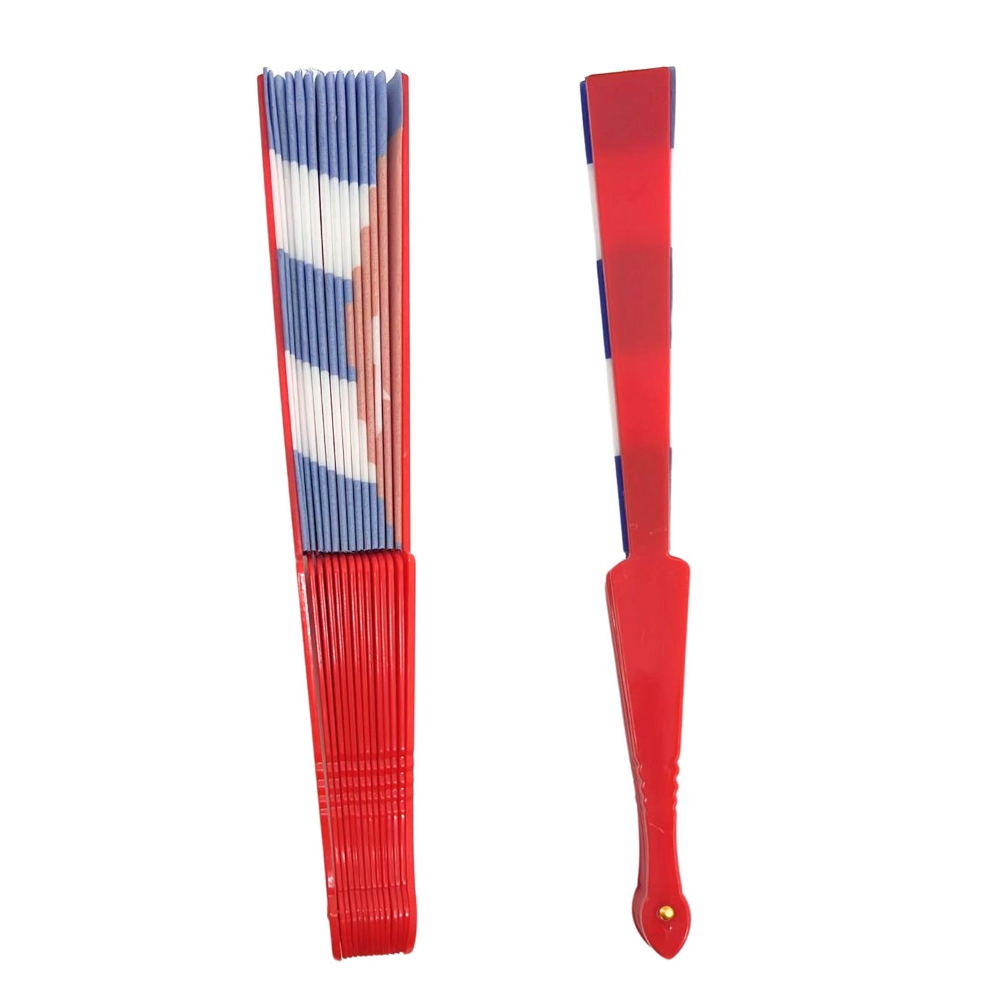 Cuba Flag Hand Folding Fan