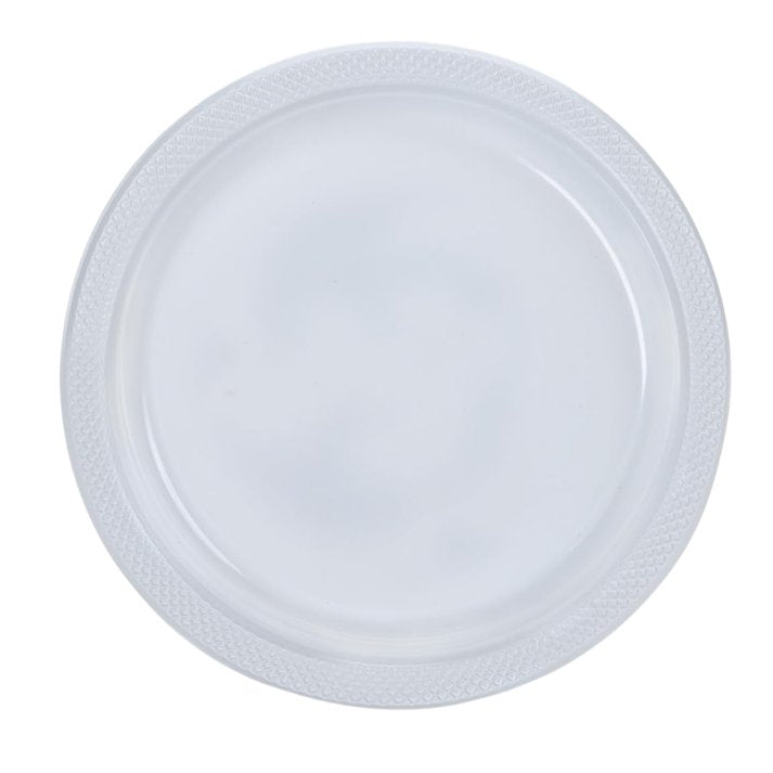 Disposable 9" Clear Diner Plastic Plates