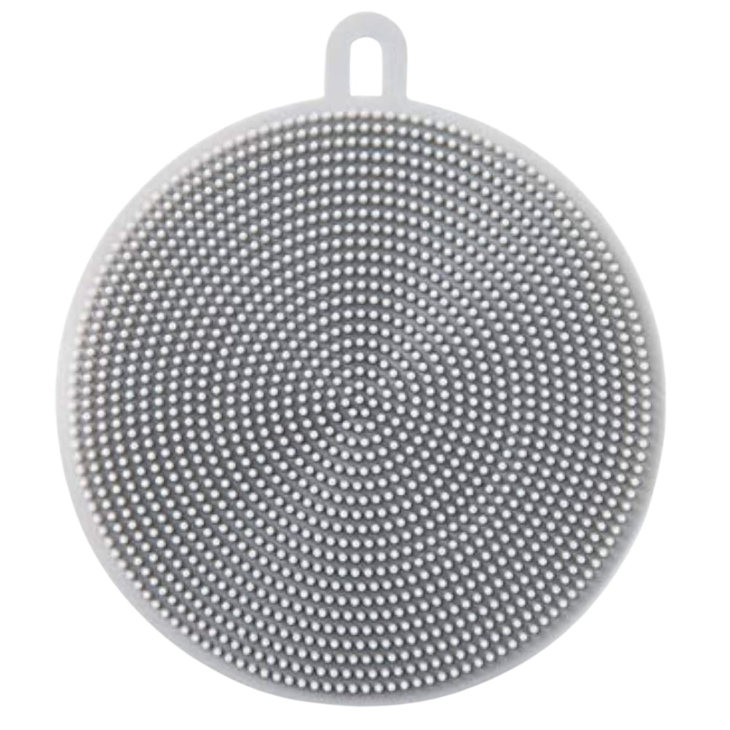 4.3" Round Silicone Sponge Scrubber