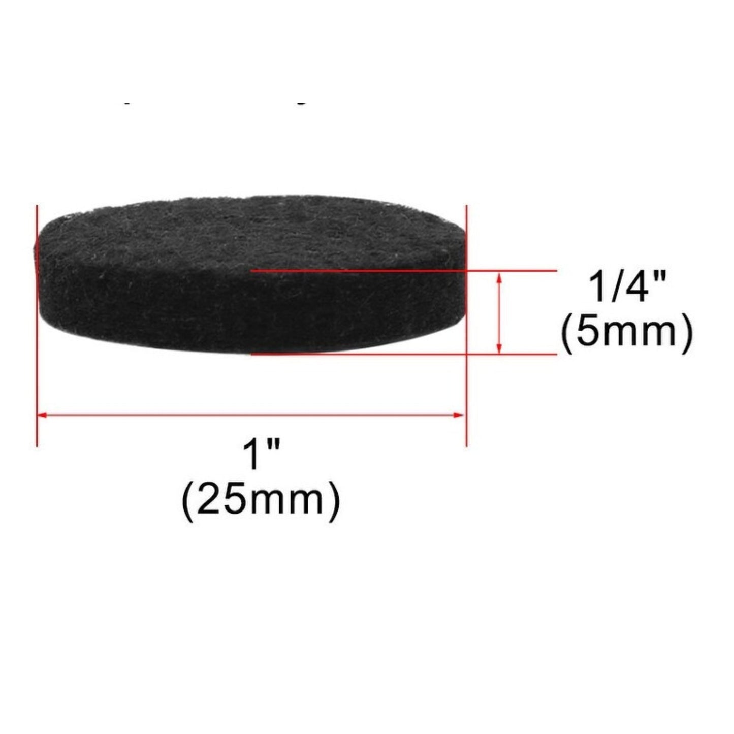 Round Felt Pads Set, Furniture & Floor Protectors