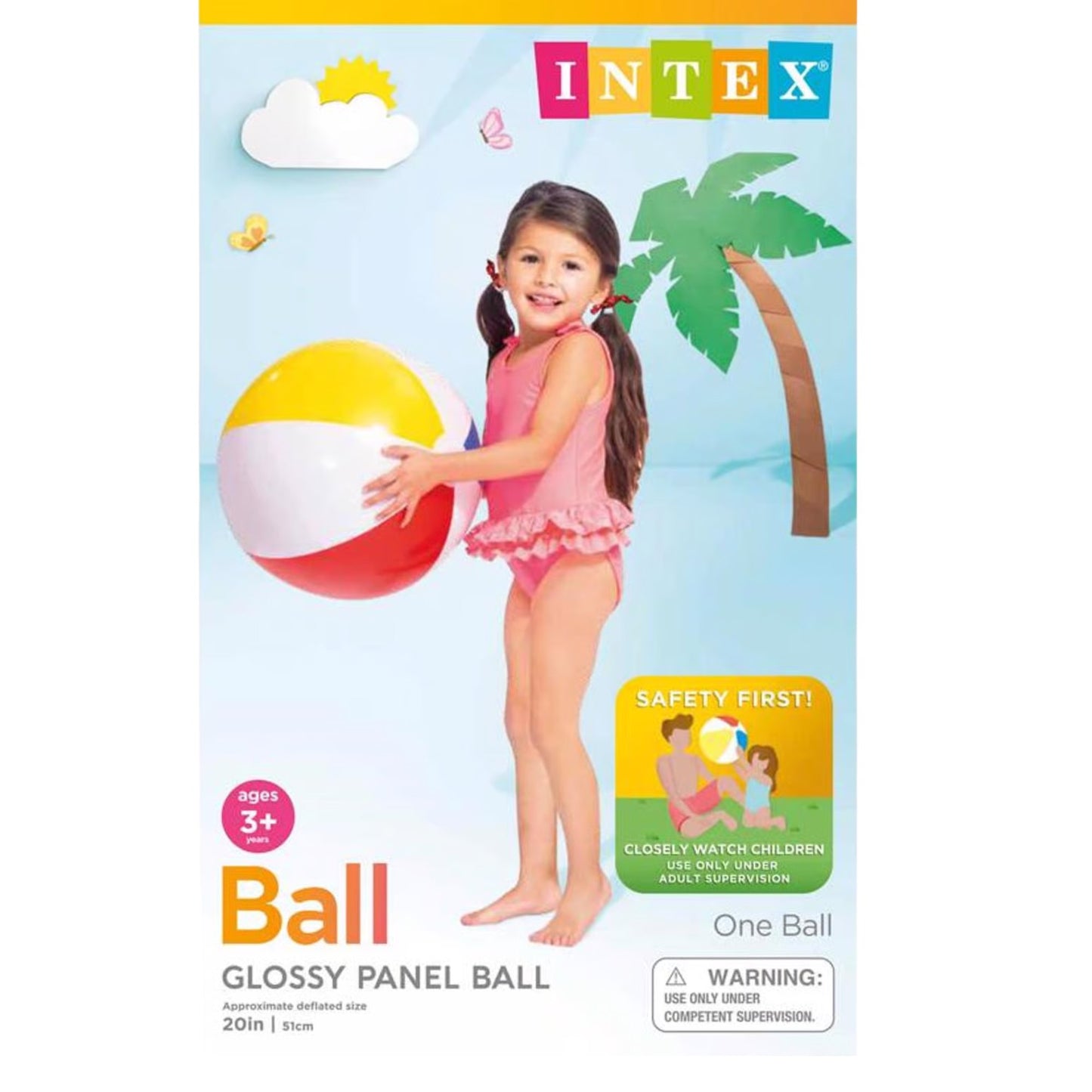 Glossy Panel Beach Ball