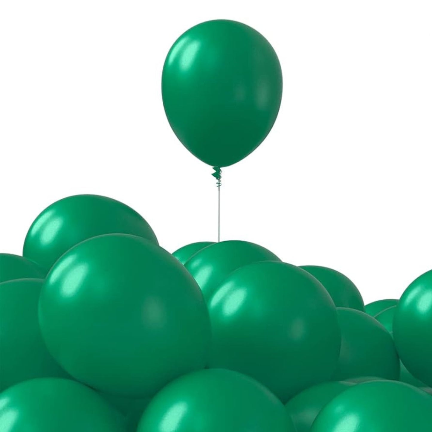 Helium-Quality Natural Latex Balloons Dark Green, Safe for Age 8+ – Party & Event Decorations