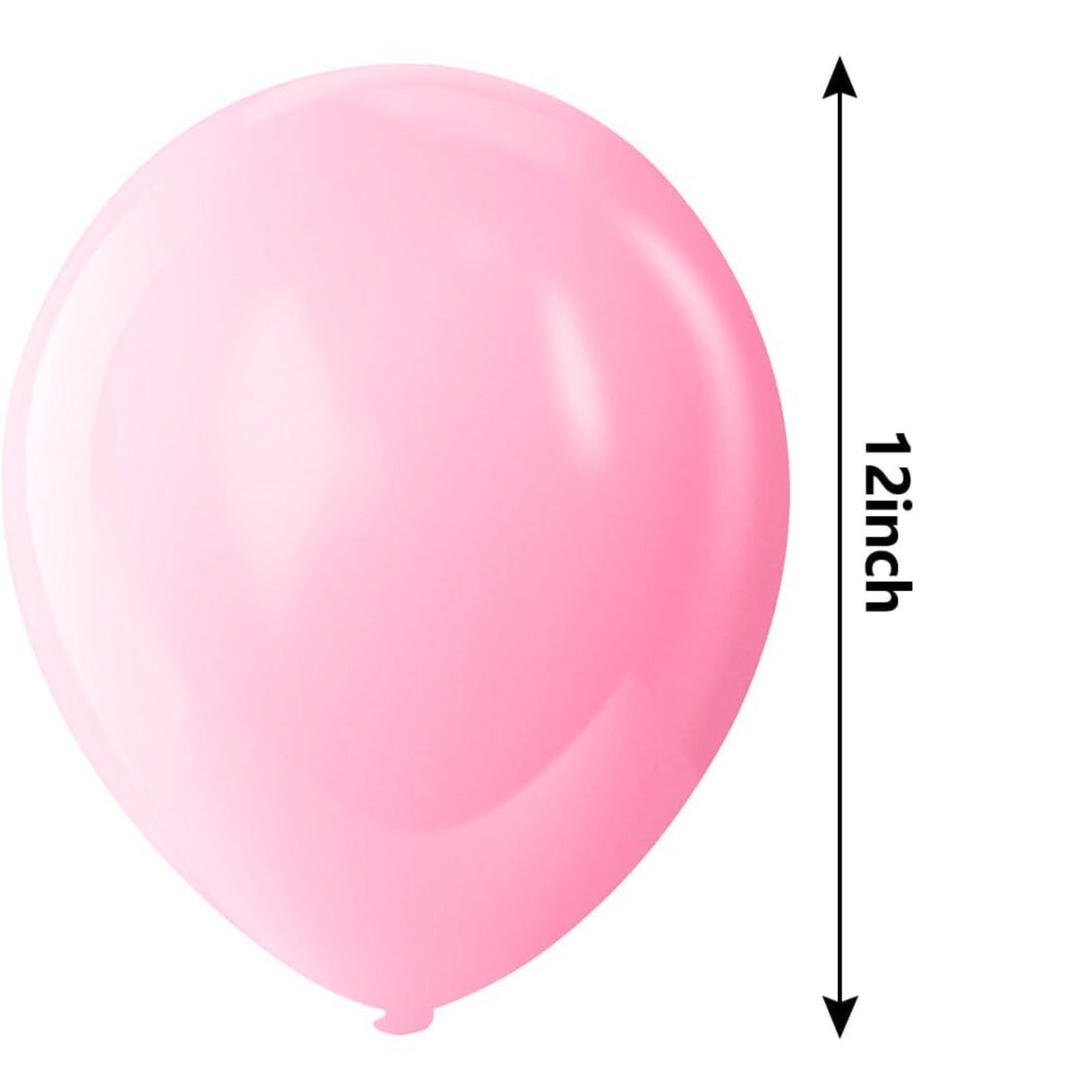 Helium-Quality Natural Latex Balloons Light Pink, Safe for Age 8+ – Elegant Party & Event Decorations