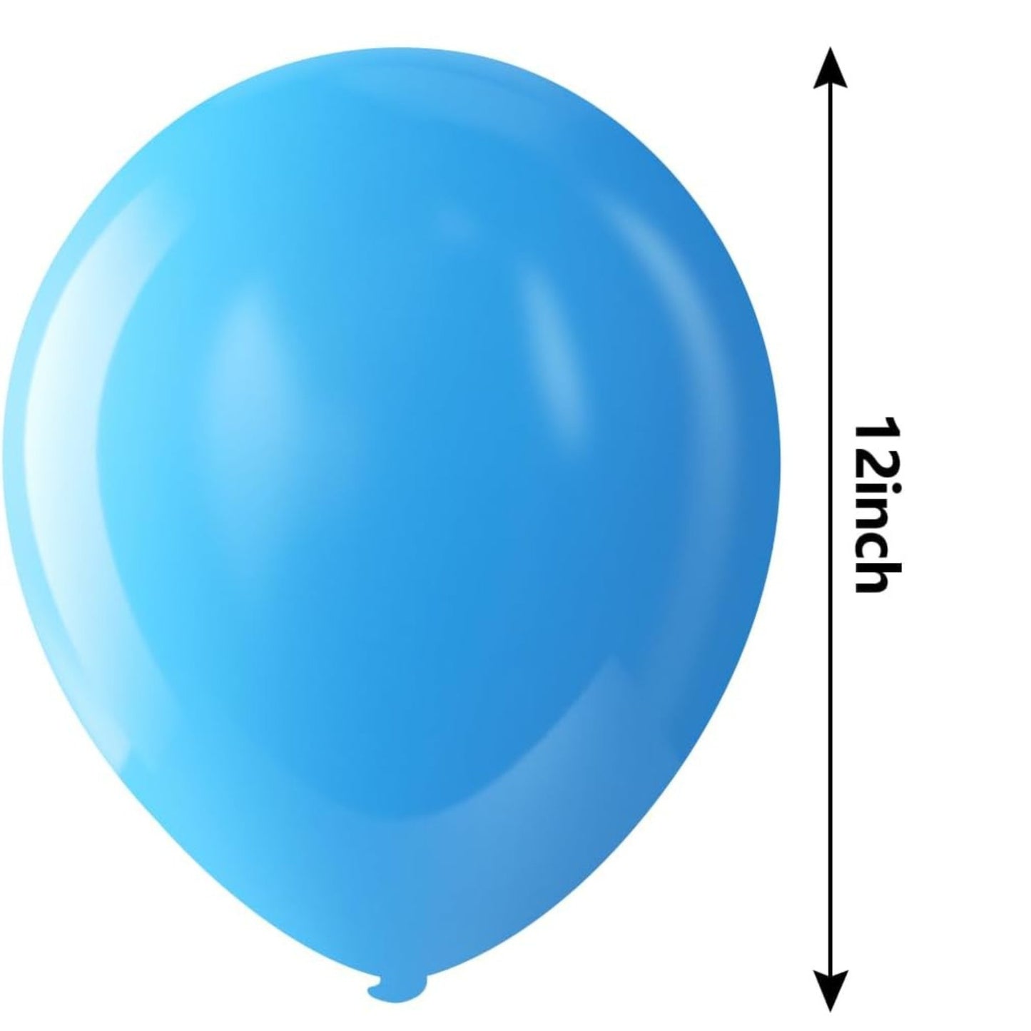 Latex Balloons – Baby Blue, Helium-Quality Party Balloons for Decorations & Events: