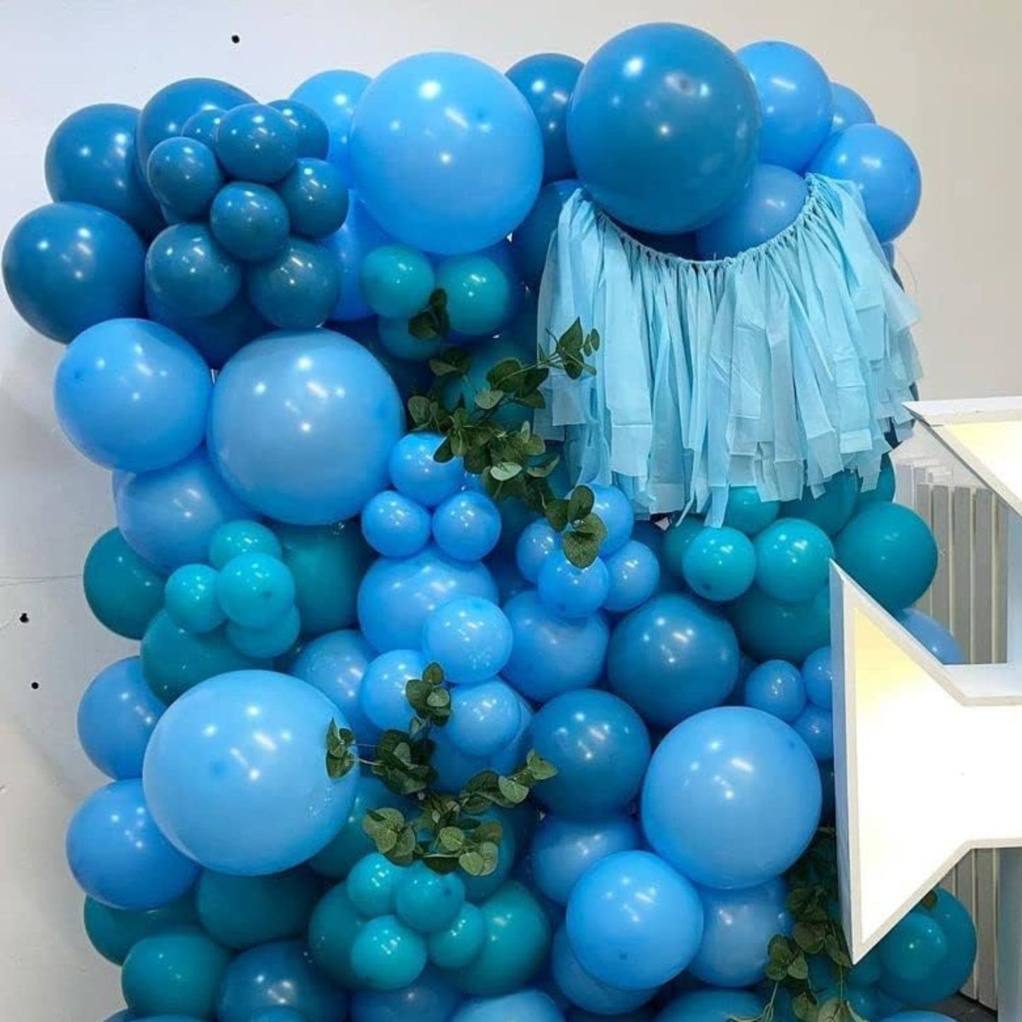Latex Balloons – Baby Blue, Helium-Quality Party Balloons for Decorations & Events: