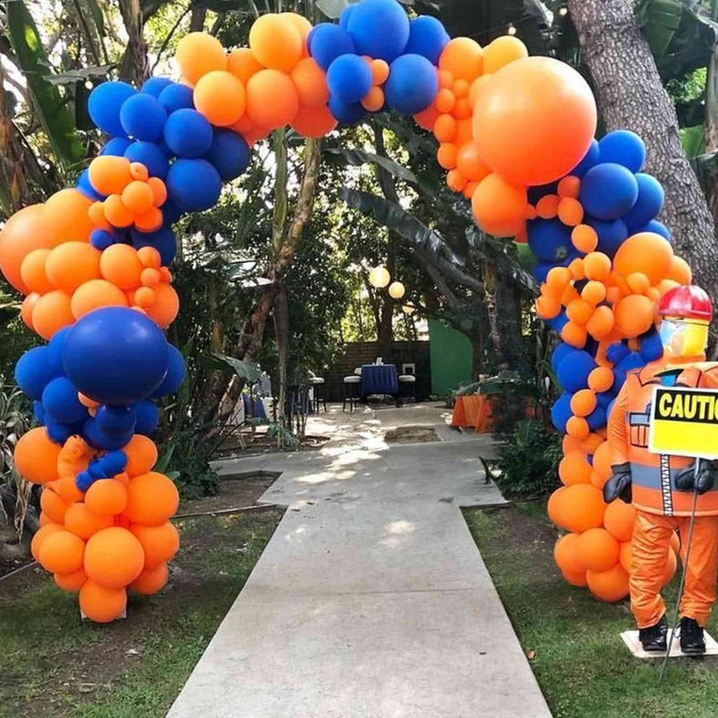 Latex Balloons – 10 Baloons, Dark Orange, Helium-Quality Party Balloons for Decorations & Events