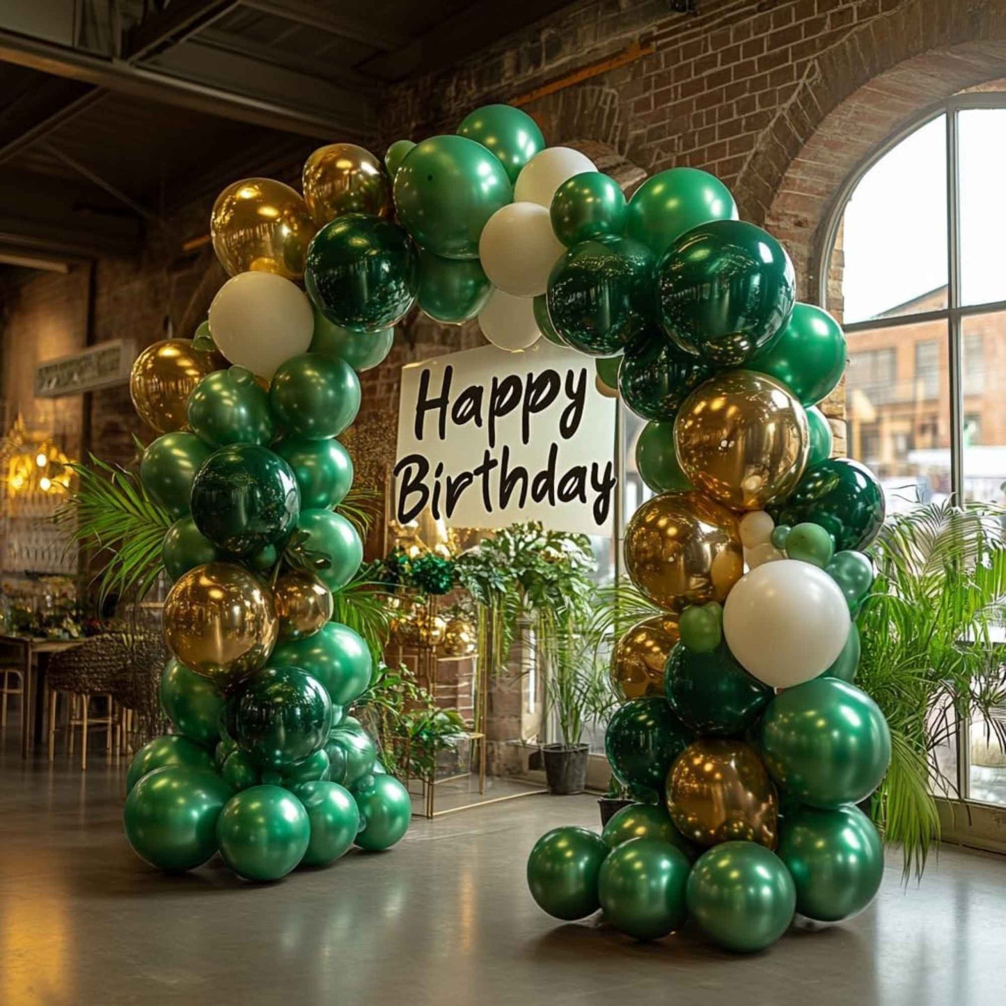 Latex Balloons – Green, Helium-Quality Party Balloons for Decorations & Events