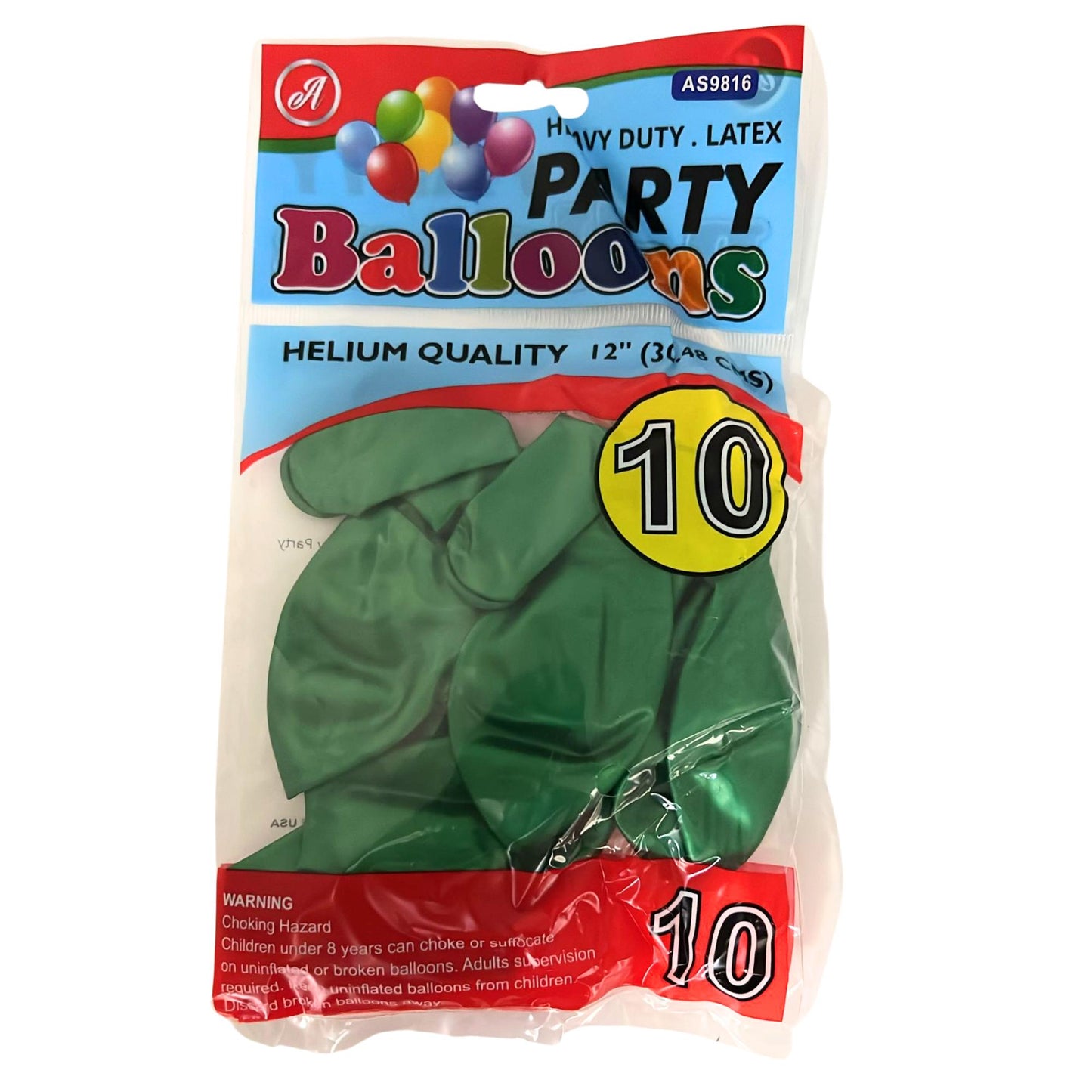 Latex Balloons – Green, Helium-Quality Party Balloons for Decorations & Events