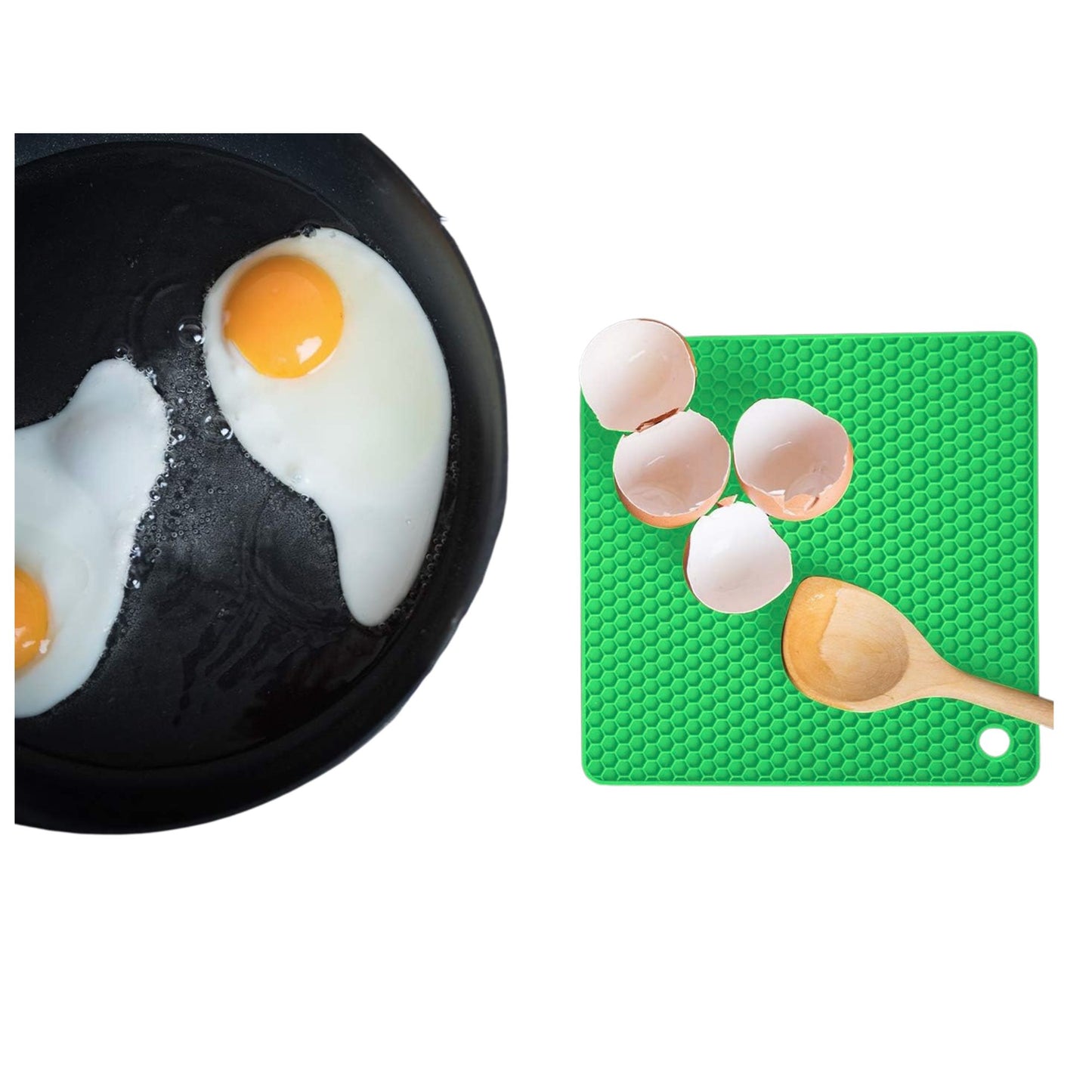 Square Silicone Placemat & Holder