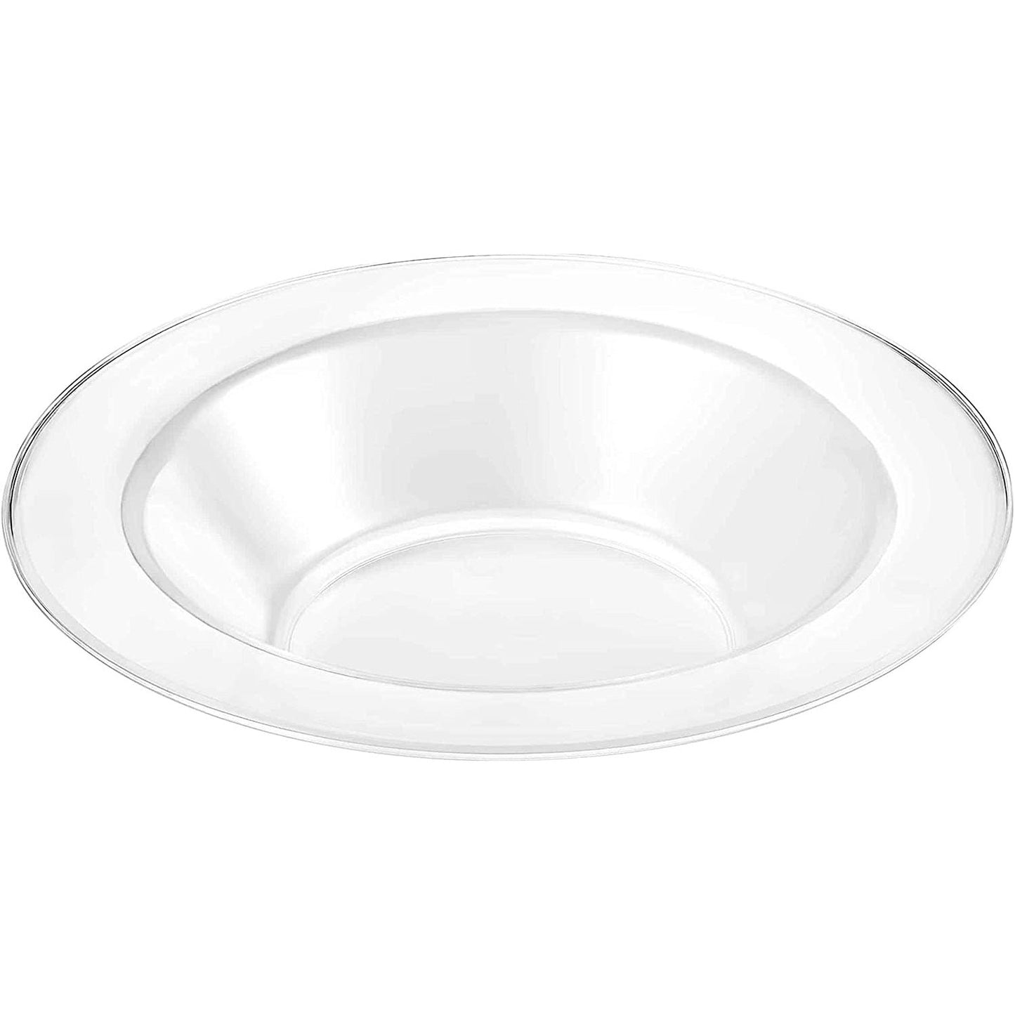 Pearl White Magnificent Heavyweight Plastic Bowls