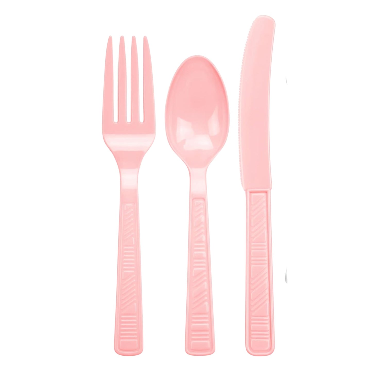 Disposable Pink Combo Cutlery Set