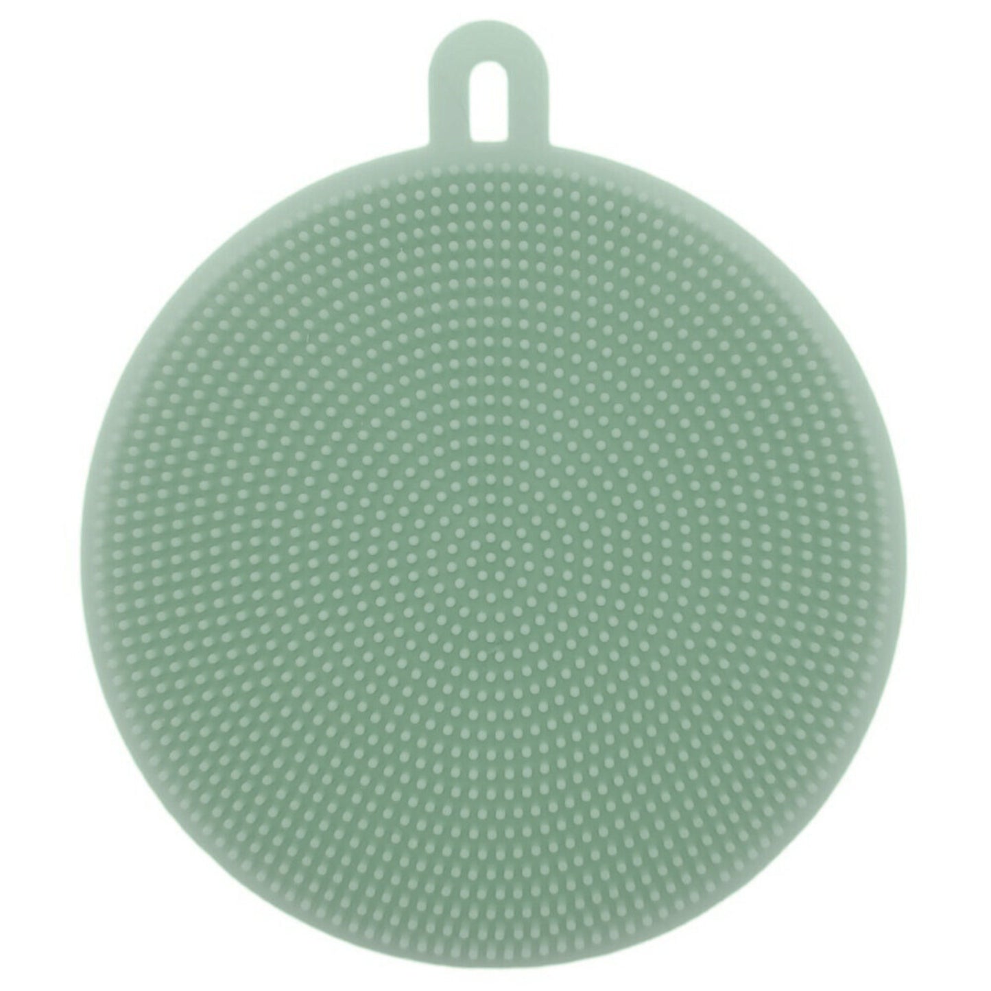 4.3" Round Silicone Sponge Scrubber