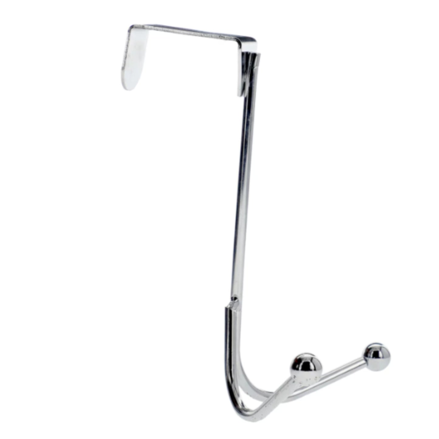 Two Prong Stainless Steel Over-the-Door Hook 1CT