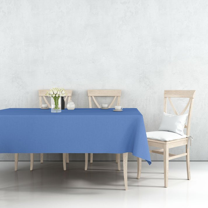 Tablecover Plastic Blue Rectangular