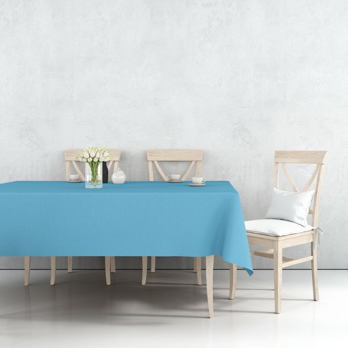 Tablecover Plastic Island Blue Rectangular
