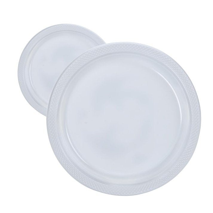 Disposable 7" Clear Salad Plastic Plates
