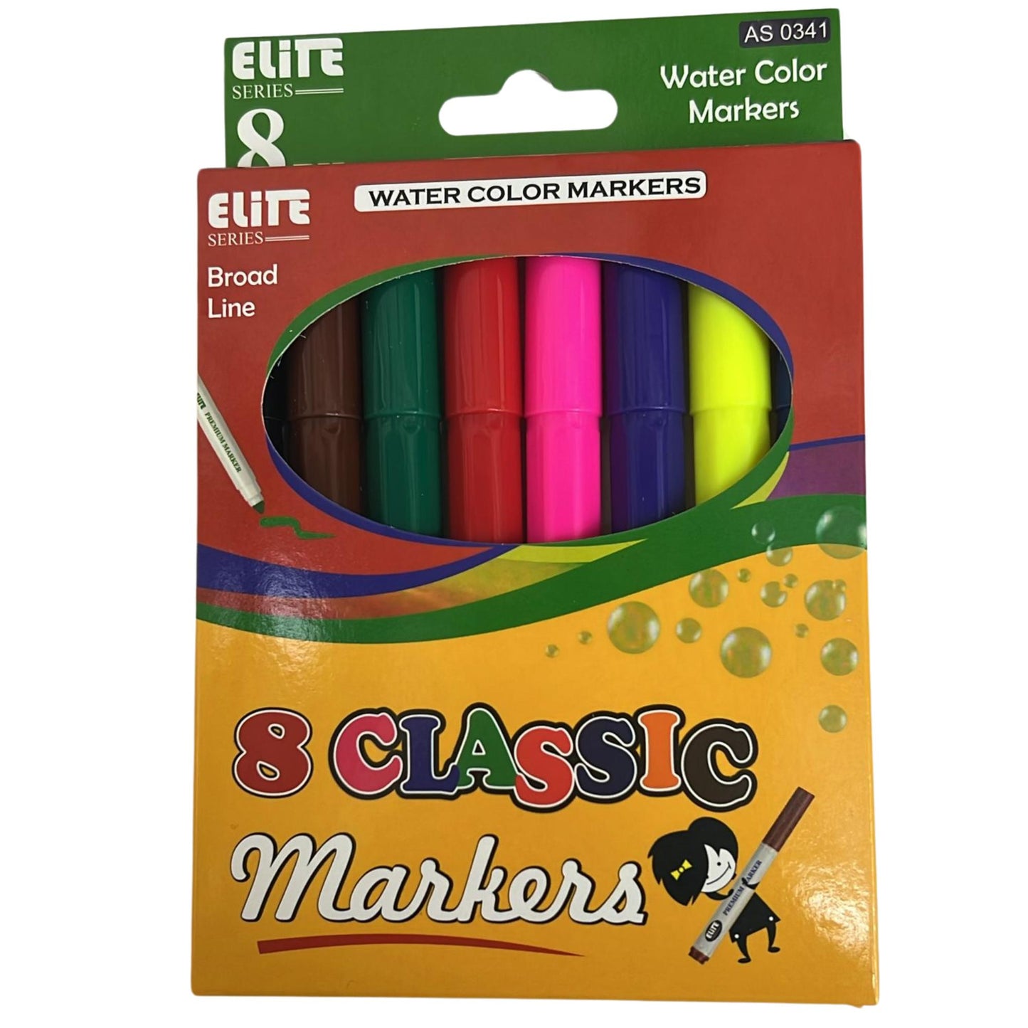 Vibrant Watercolor Markers