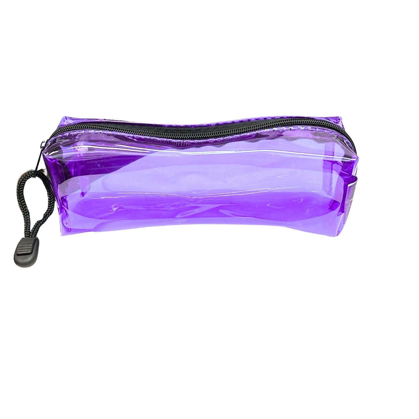 PVC Transparent Zipper Pouch,Travel Cosmetic or Pencil Case