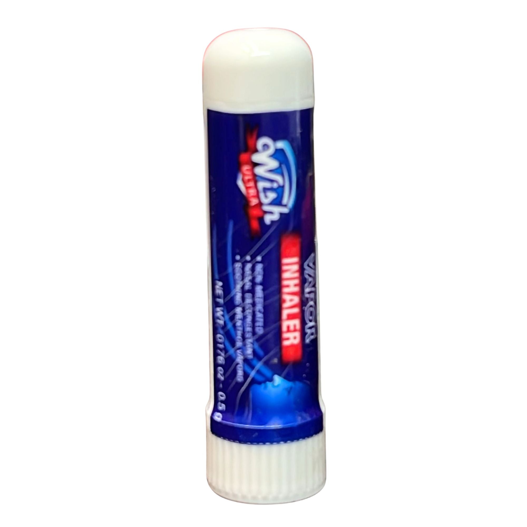Wish Vapor Inhaler Non-Medicated Nasal Stick with Menthol, .0176oz 1 P ...