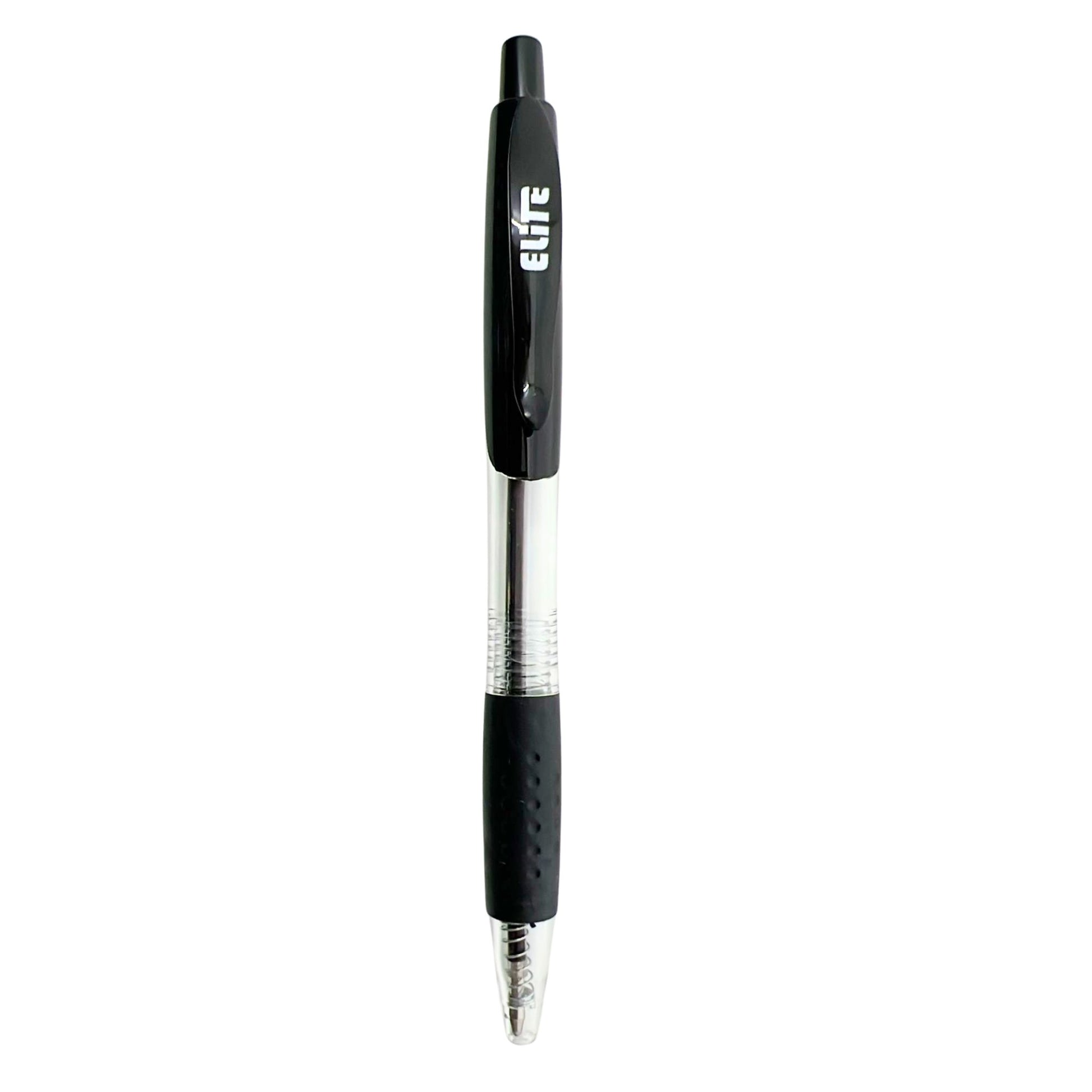 Elite Series Assorted Gel Ballpoint Pens – 1.0mm Bold Bullet Tip