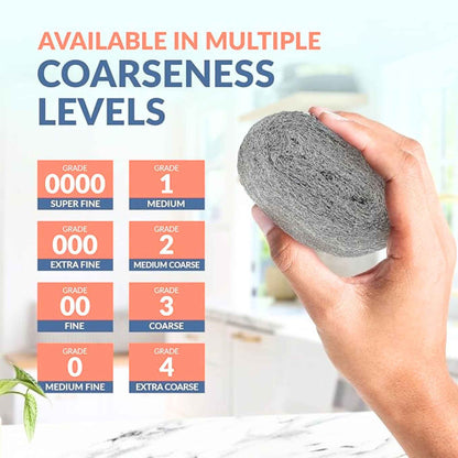 PAMI Grade #1 Medium Fine Steel Wool Pads