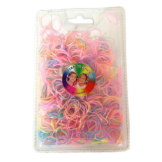 Small Assorted Color Hair Rubber Bands