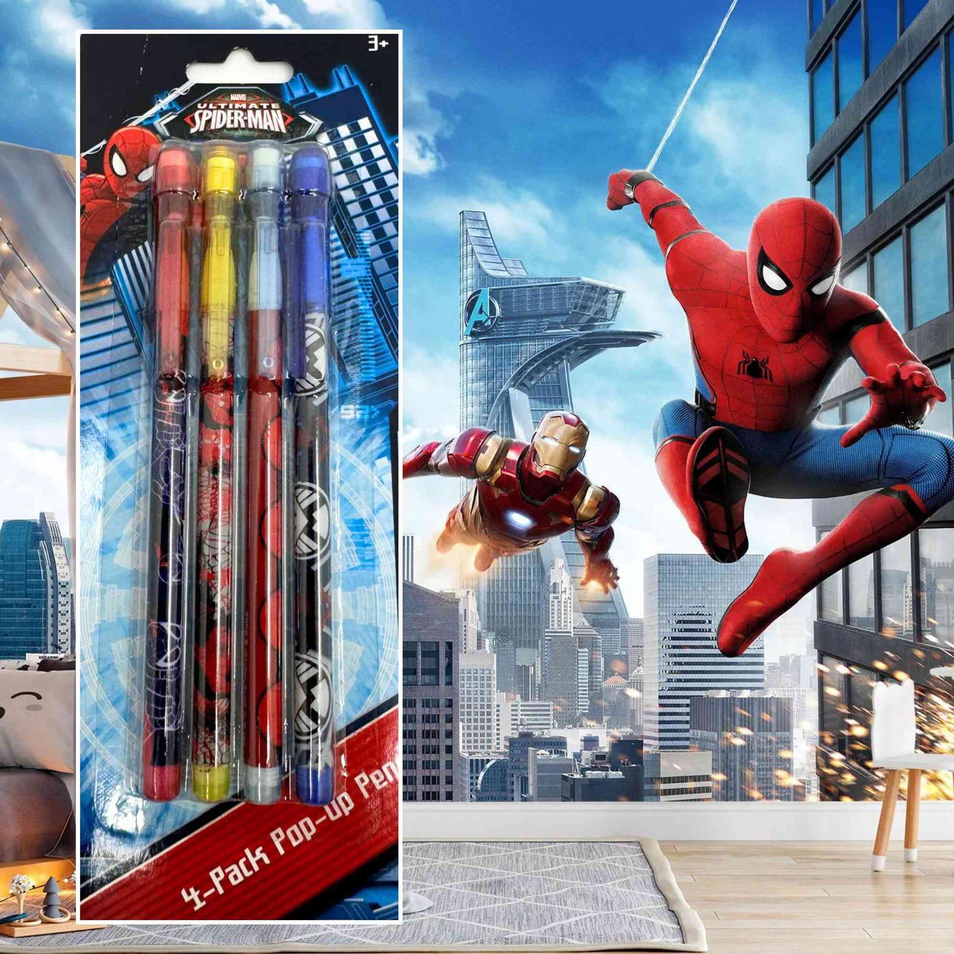 Ultimate Spider‑Man Pop‑Up Pencil