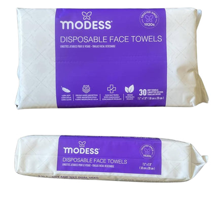 Modess Disposable Face Towels – 30CT