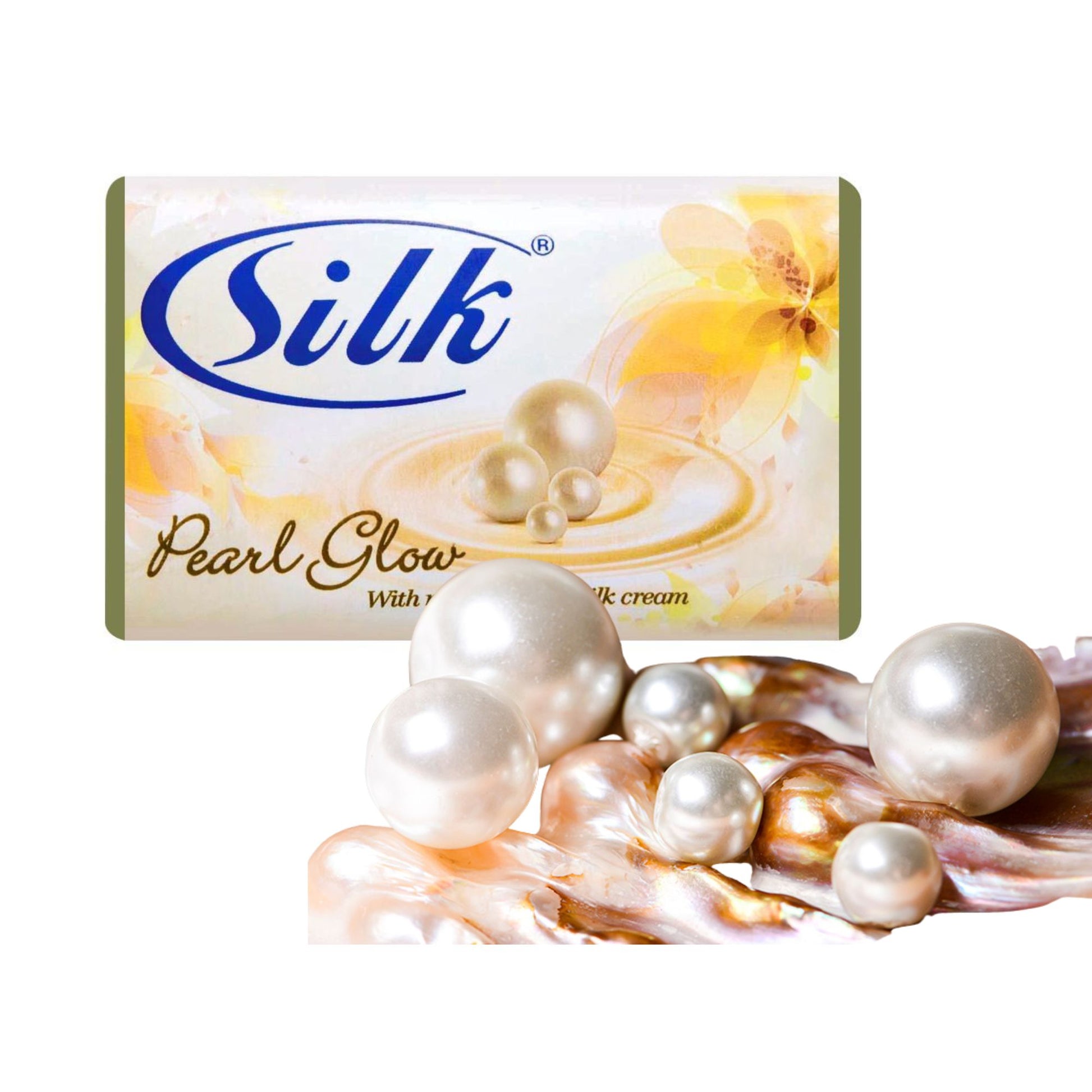 100g Silk Pearl Glow Moisturizing  Milk Cream Soap