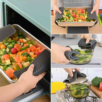 Square Silicone Placemat & Holder