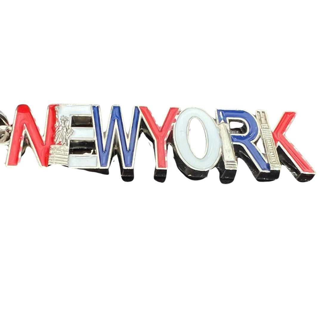Souvenir New York with Statue of Liberty Keychain