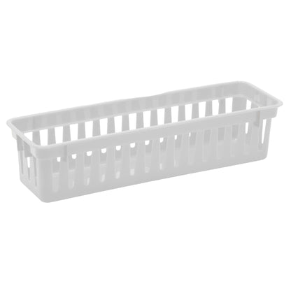 Rectangular 10.3"x3.25"x2.37" Slim Plastic Organizer 1CT