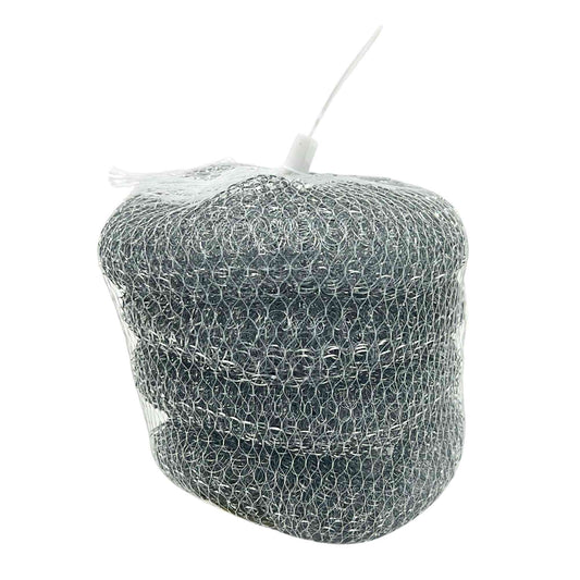 Silver Stainless Steel Scrubber Balls