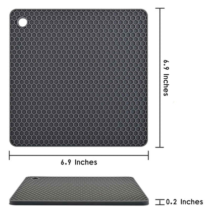 Square Silicone Placemat & Holder